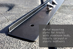 Bed Buddi magnetic bedliner mount showing universal compatibility.