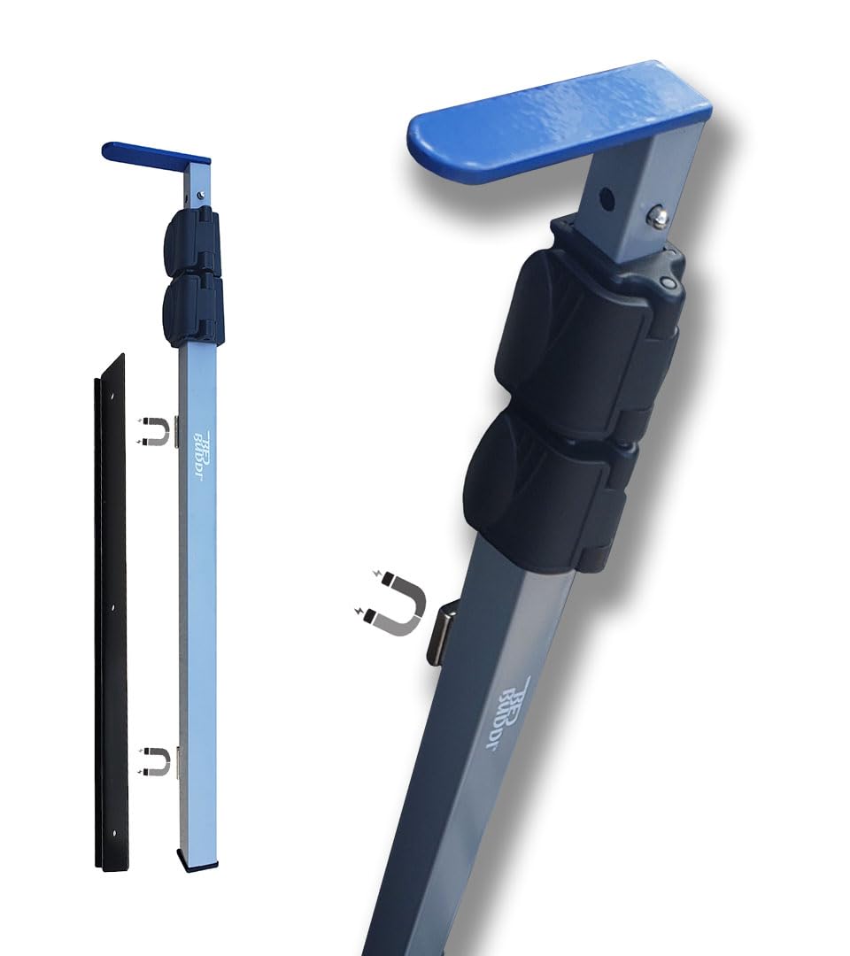Bed Buddi magnetically mounted hook extending to five feet for easy truck bed access.