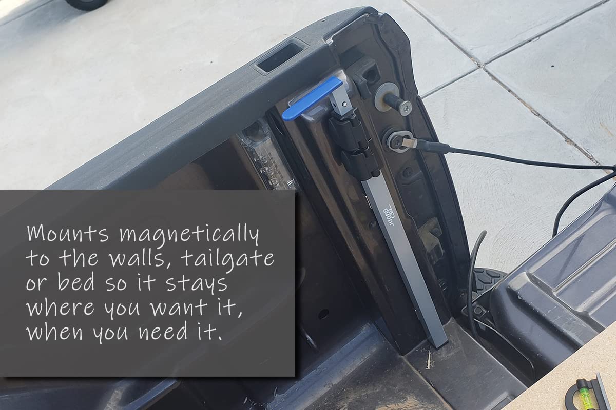 Bed Buddi telescoping steel pole demonstrates durability during reach tasks.