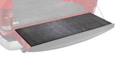 BedRug Tailgate Mat for Ford F-150 in charcoal grey; protects tailgate and cushions knees.