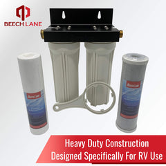 Beech Lane mounting bracket keeps the unit secure on your RV exterior