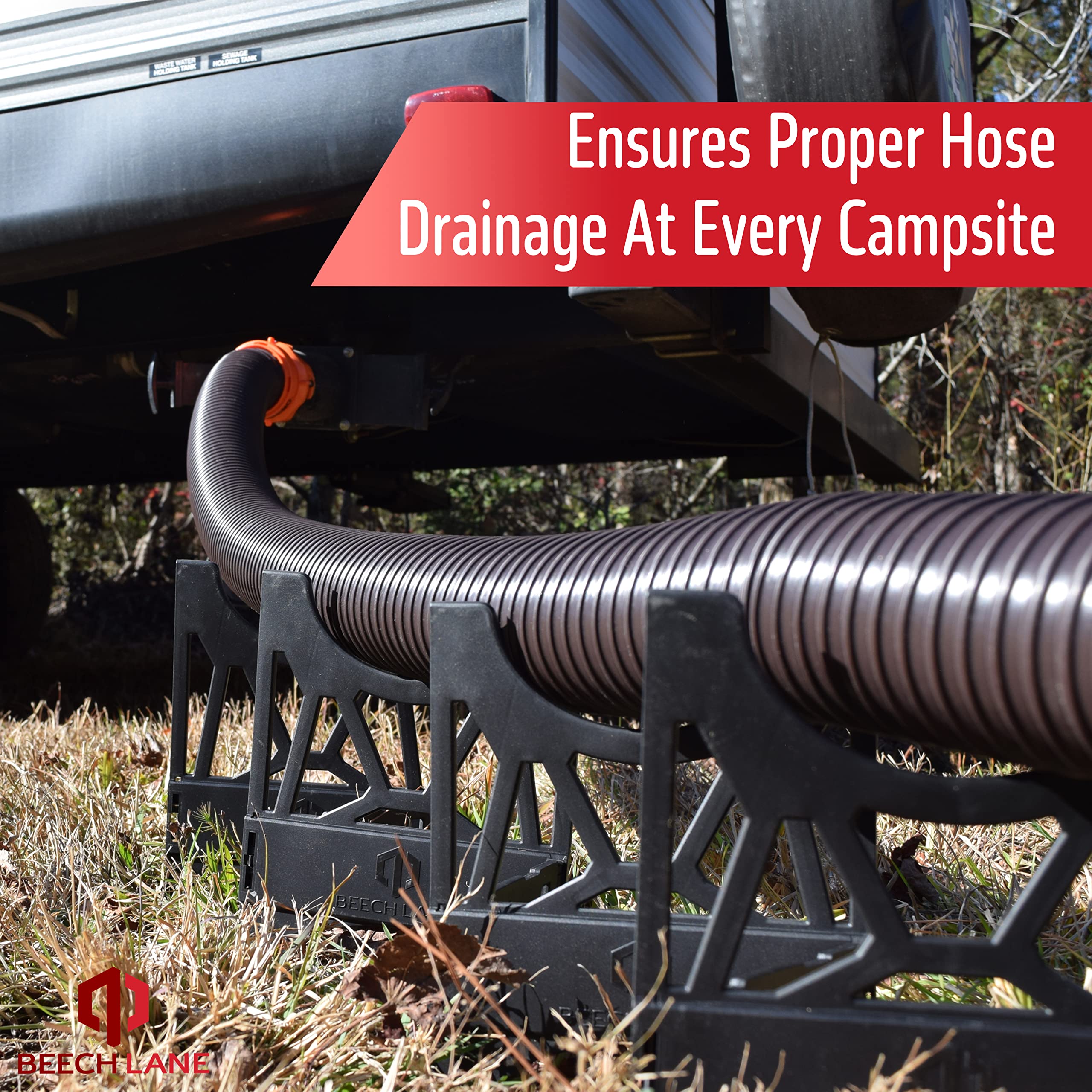 Beech Lane 20-foot hose support fits all 3-inch RV sewer hoses
