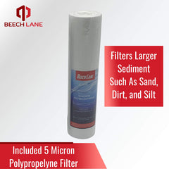 Beech Lane two filters included for layered filtration