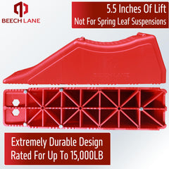 Beech Lane widened base providing stability on uneven ground.