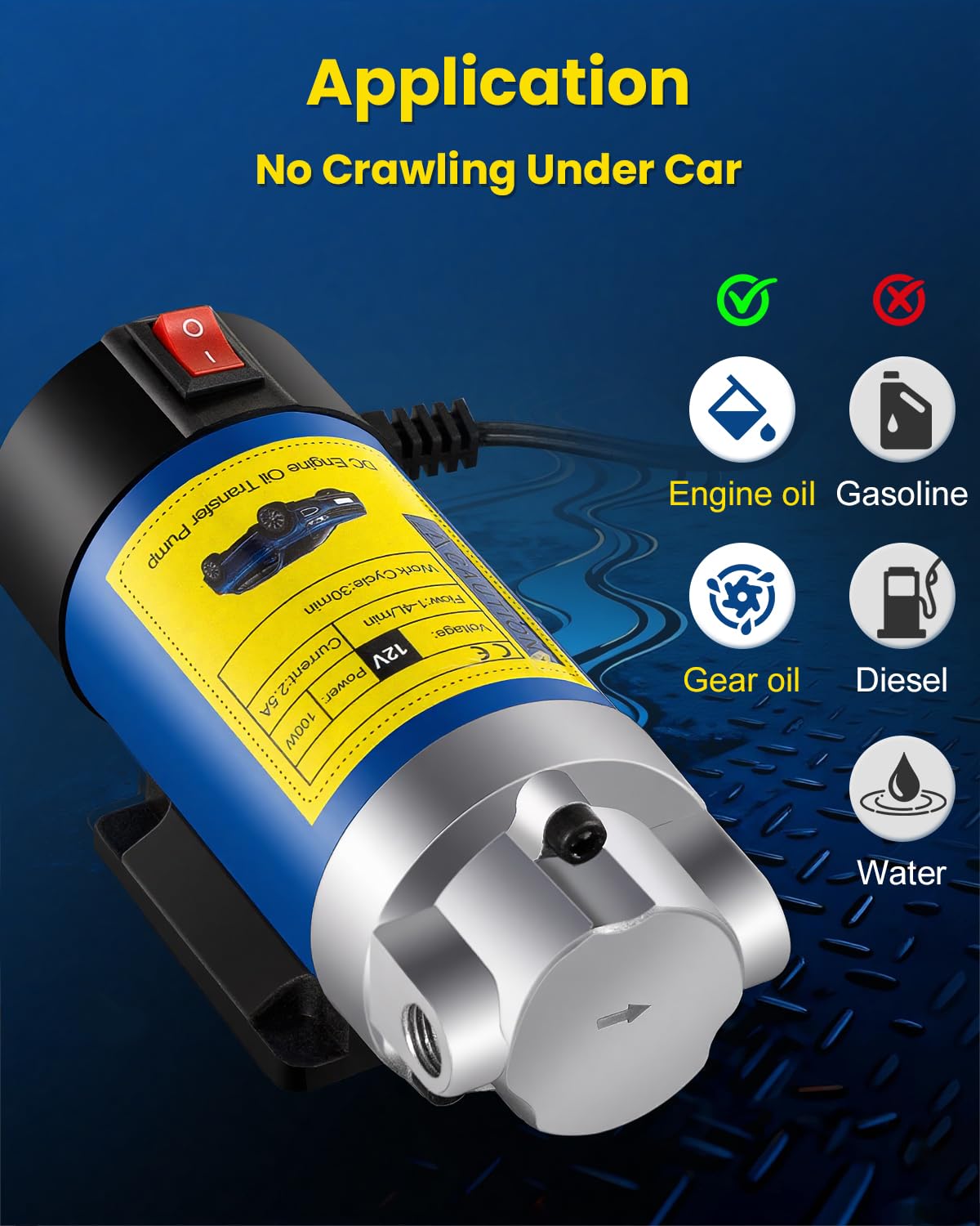 BEEDEFUL transfer hoses and adapters kit supports versatile connections across vehicles.