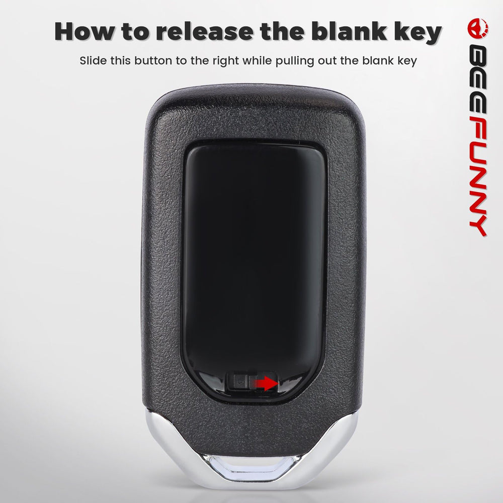 Beefunny Honda Accord compact key design for a clean aftermarket look