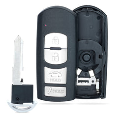 Beefunny Mazda 3/6 replacement remote shell close-up for easy swap.