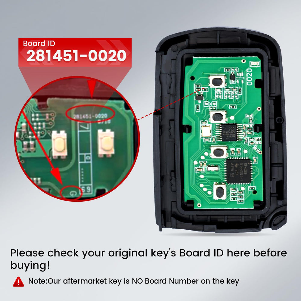 Beefunny RAV4 fob with battery included ready for programming.