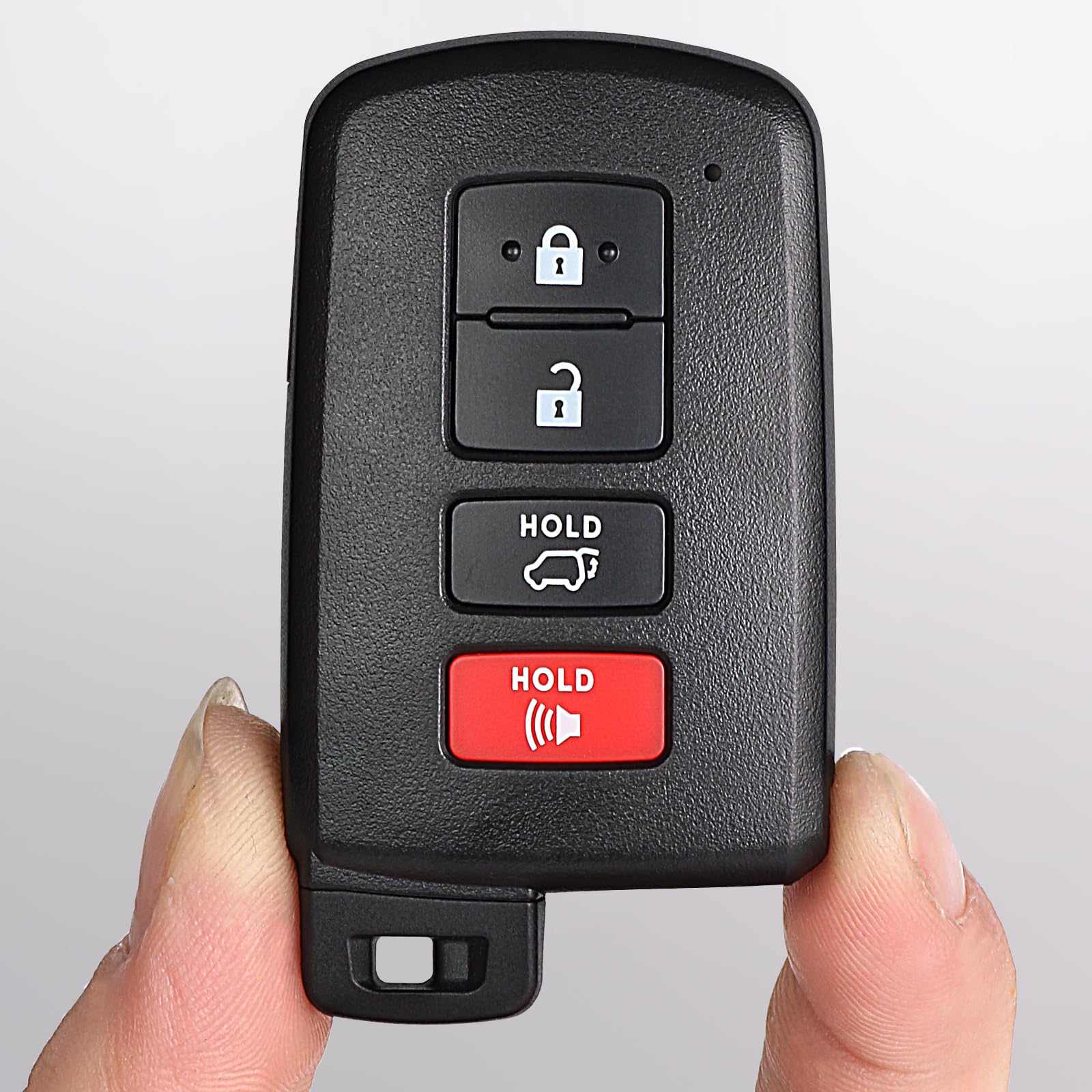 Beefunny replacement fob in ignition context suggests seamless setup.