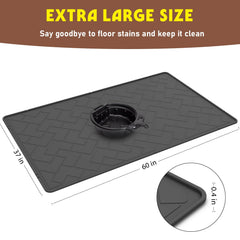 beenxmyy heavy-duty TPE mat close-up highlighting rugged oil-resistant surface