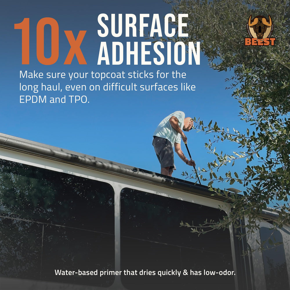 BEEST primer on concrete surface boosts adhesion strength.