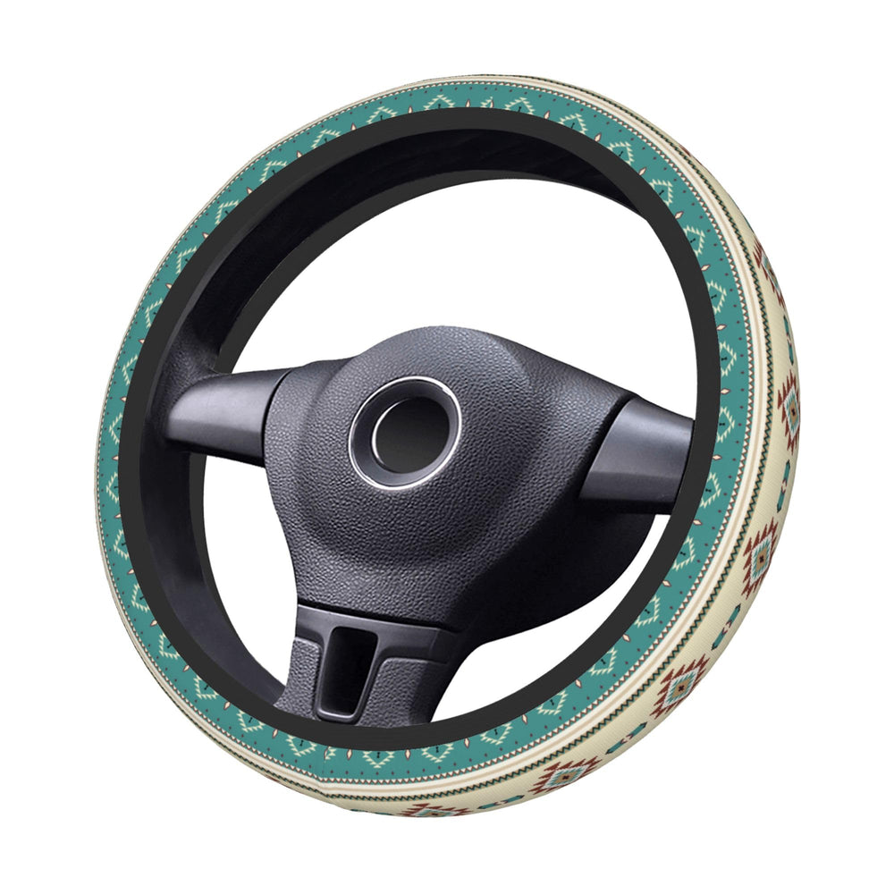 BEIANSHUO steering wheel cover with non-slip interior enhances control during driving