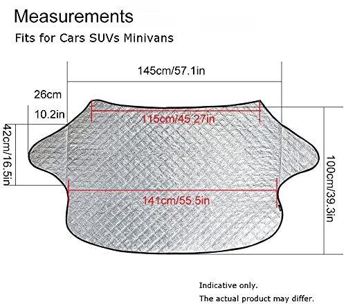Beicarin windshield cover is multi-functional for outdoor use
