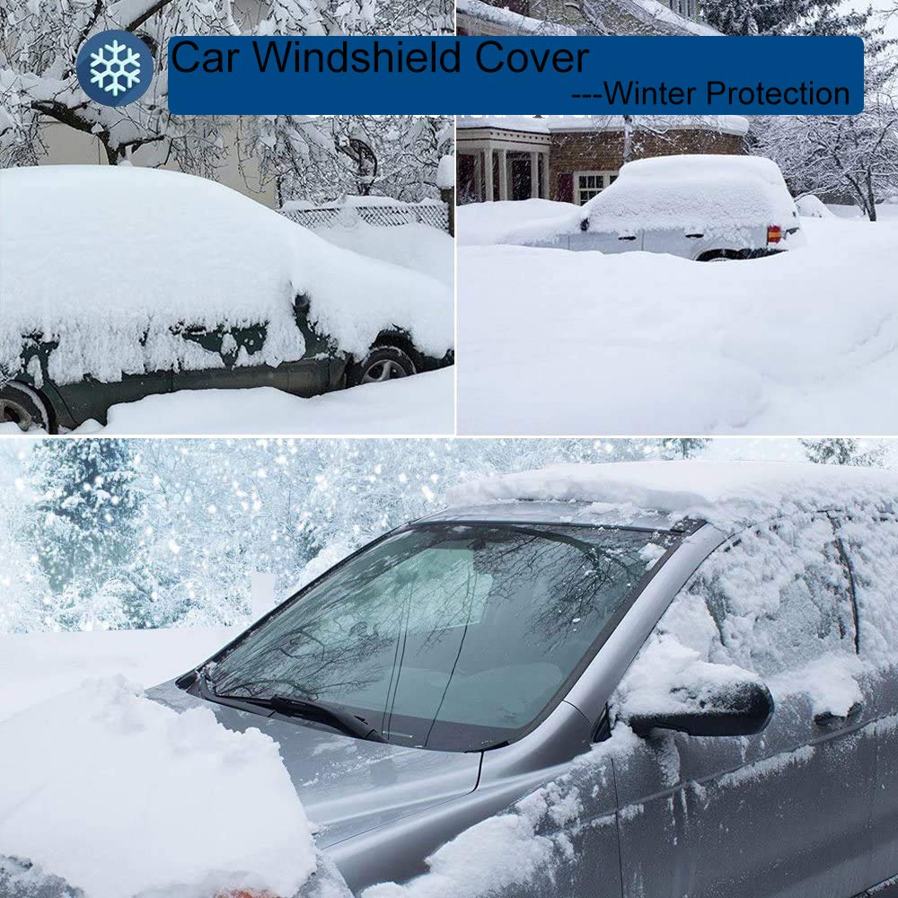 Beicarin windshield cover provides summer UV protection to keep car cooler