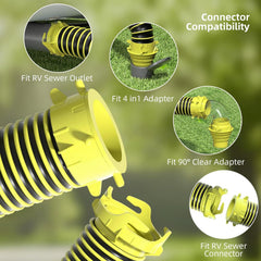 Beimola TPE RV hose highlights abrasion resistance and long-term durability.