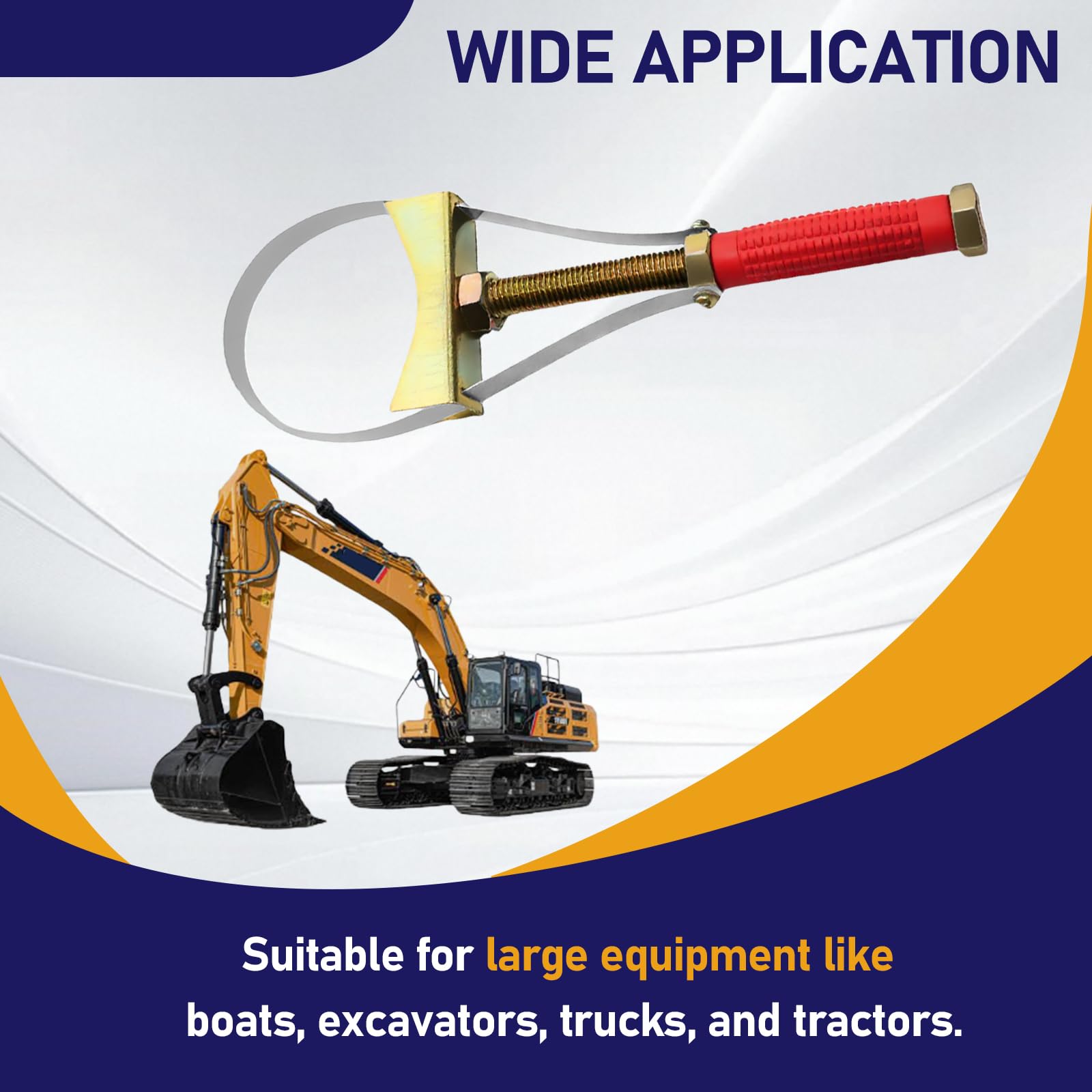 Beienz oil and fuel filter wrench in action on a heavy vehicle