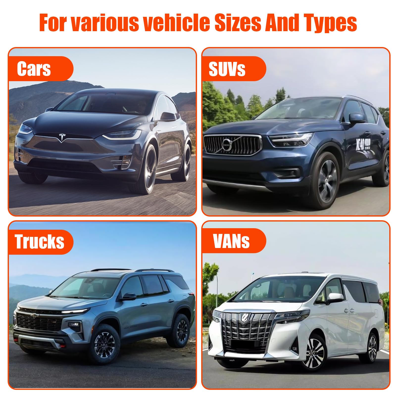 Beinhome universal fit across car types supports road trips and moves