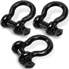 Bekith D-ring shackle pack for reliable recovery on rugged trails.