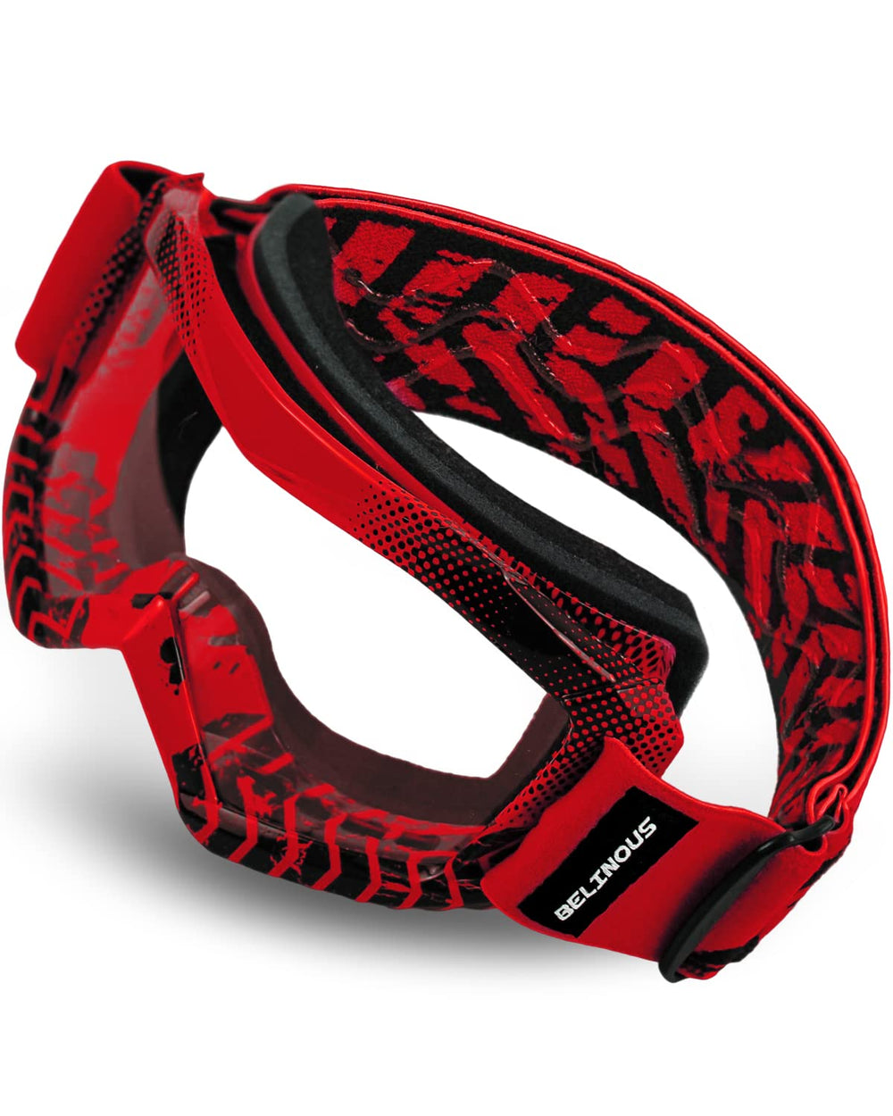 BELINOUS kid riding goggles with UV400 protection for safe outdoor rides