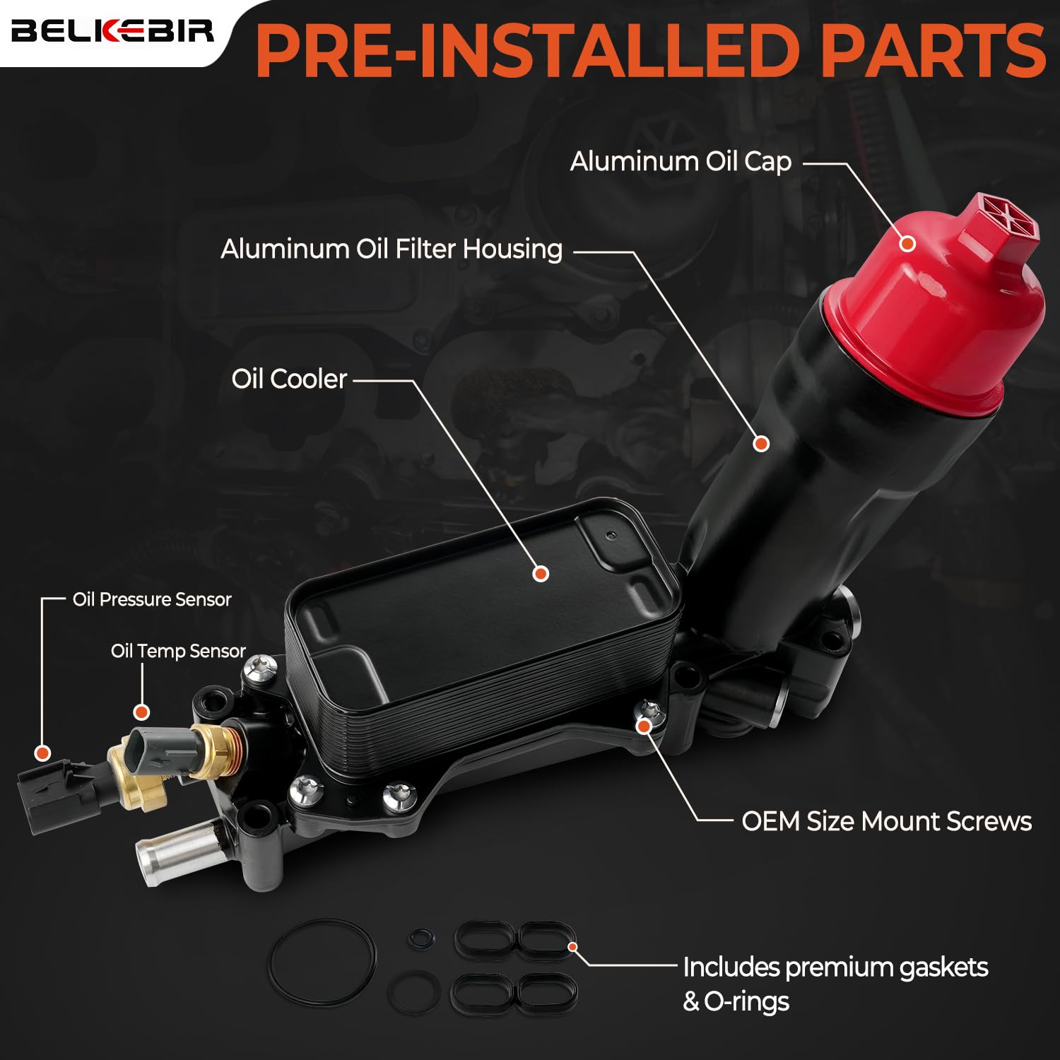 BELKEBIR assembled unit with hose ports ready for installation