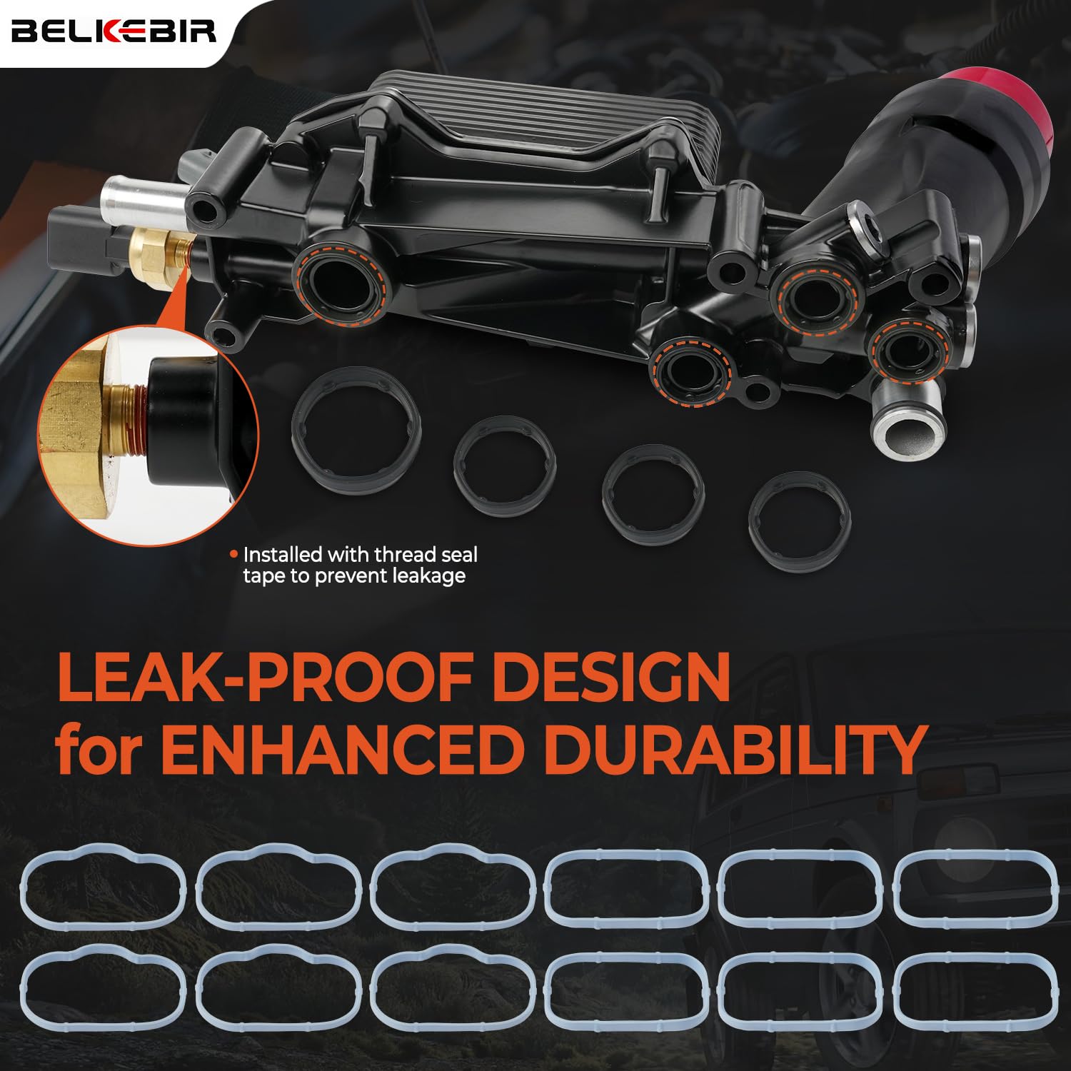 BELKEBIR direct replacement packaging suggests easy, hassle-free installation