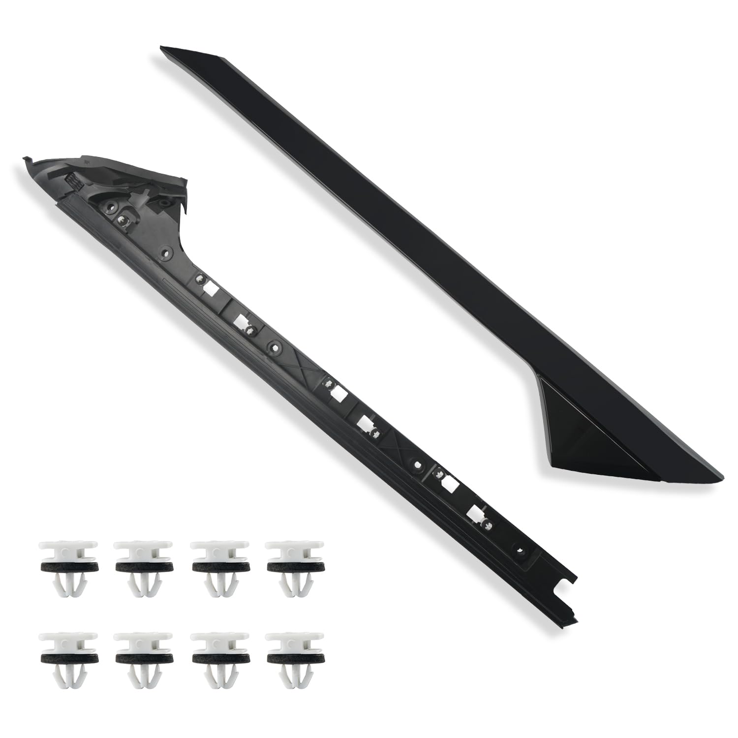 BELKEBIR A-Pillar right outer windshield trim for Ford Explorer, precise fit and durable finish