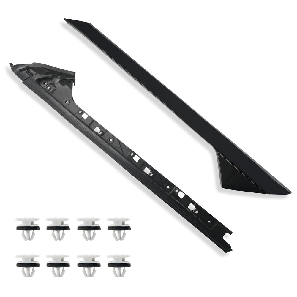 BELKEBIR A-Pillar right outer windshield trim for Ford Explorer, precise fit and durable finish