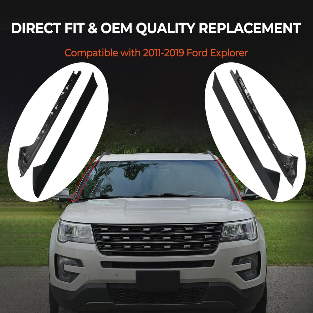 BELKEBIR A-Pillar Trim on passenger side for Ford Explorer – durable finish