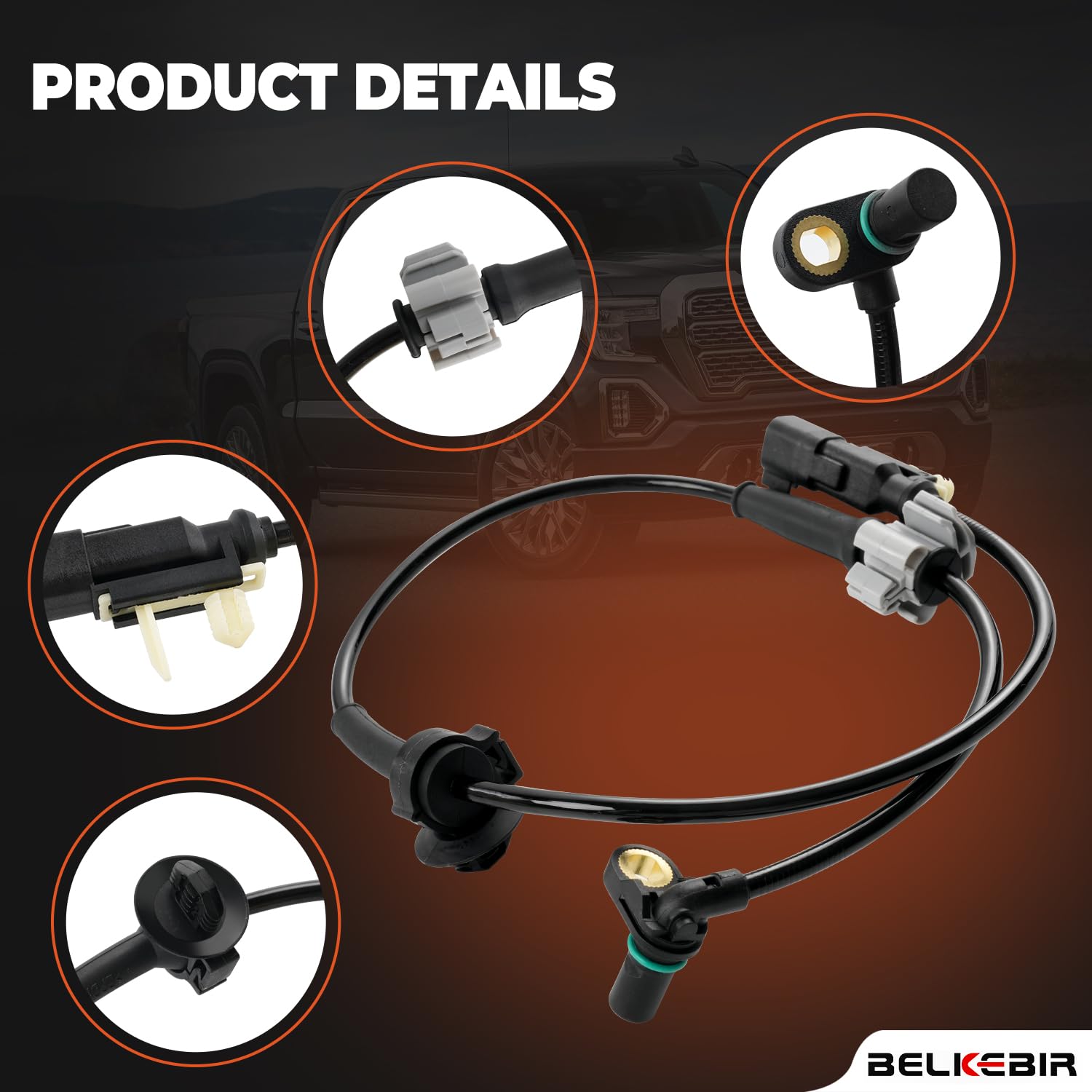 BELKEBIR ABS sensor installation guide diagram