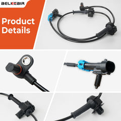 BELKEBIR ABS wheel sensor rear-right supports consistent braking control