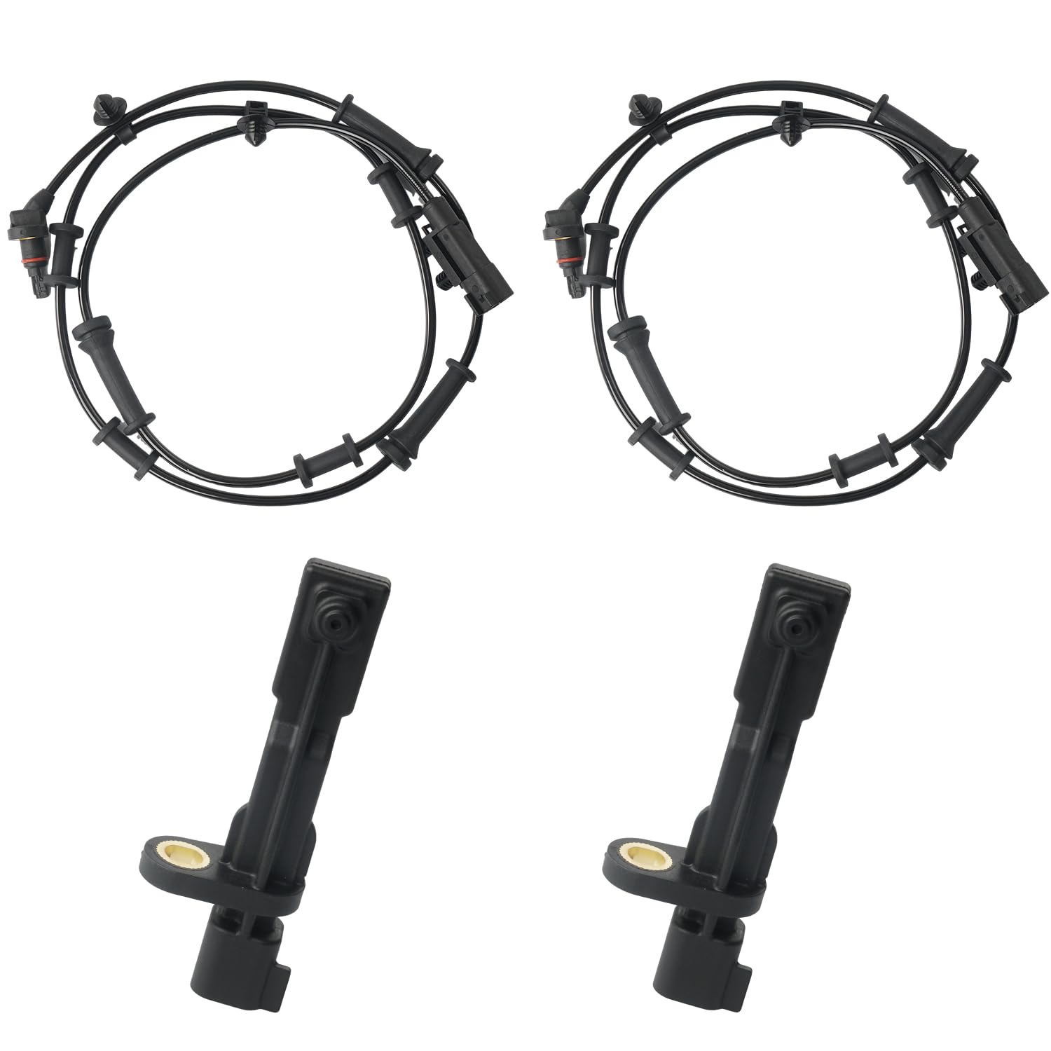 BELKEBIR ABS wheel speed sensor front left for Wrangler, reliable braking data