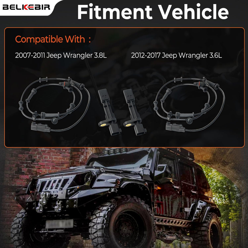 BELKEBIR ABS wheel speed sensor front right ensures accurate signals