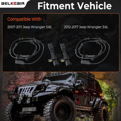 BELKEBIR ABS wheel speed sensor front right ensures accurate signals