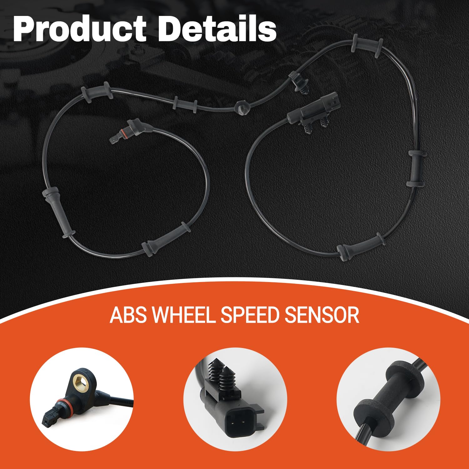 BELKEBIR OE-fit ABS sensor set for easy plug-and-play replacement
