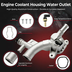 BELKEBIR aluminum outlet for Encore 1.4L showcasing durable, heat-resistant design.