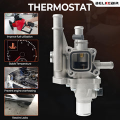 BELKEBIR housing kit includes thermostat, sensor, and gasket for easy installation.