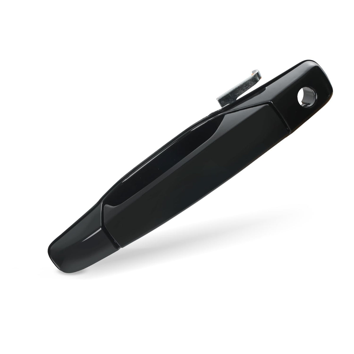 BELKEBIR black front-left door handle for Chevy Silverado blends with OEM appearance.
