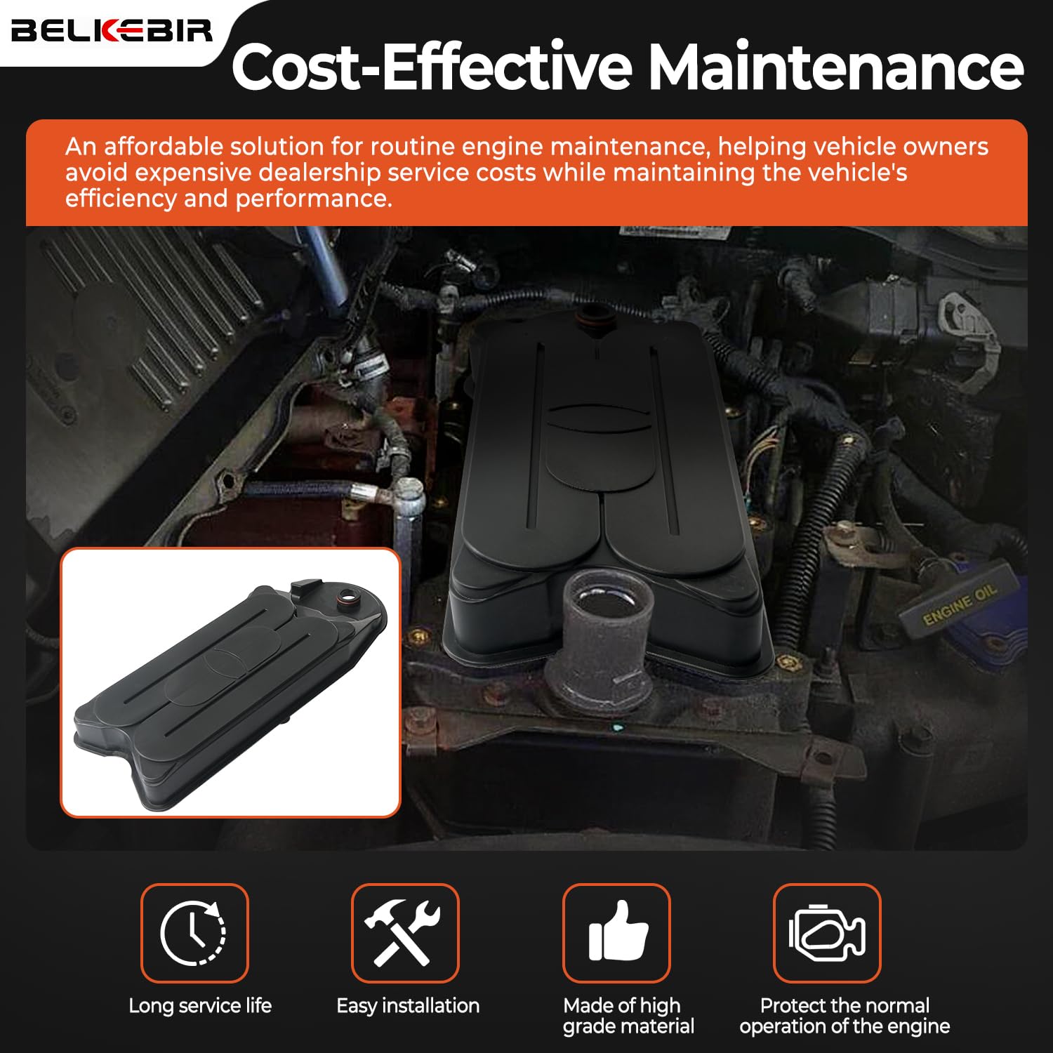 BELKEBIR packaging and instructions simplify the replacement