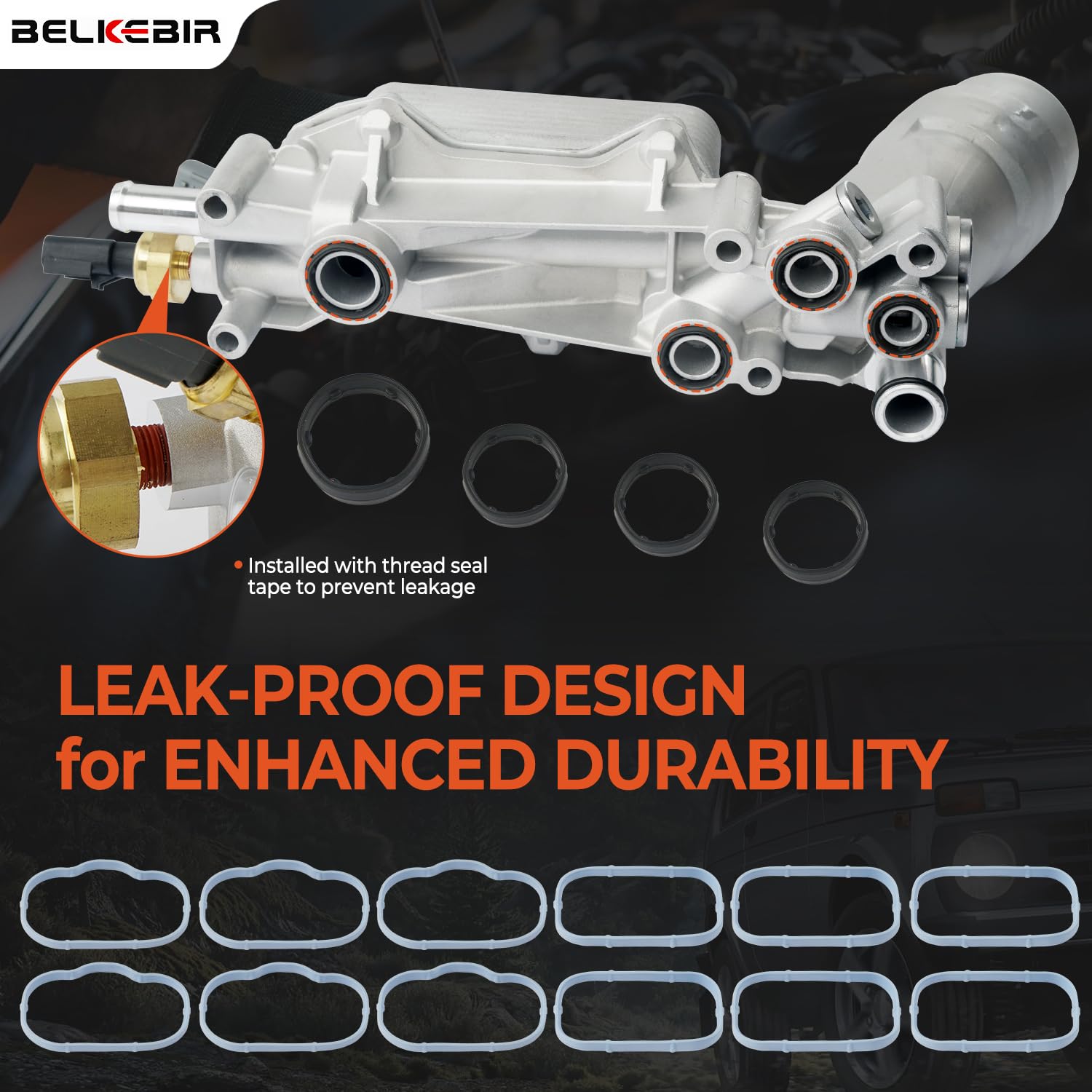 BELKEBIR direct replacement fit ensures seamless installation with OE compatibility.