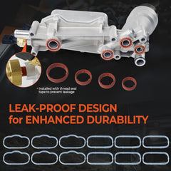 BELKEBIR engine oil filter housing assembly highlights OE style fit