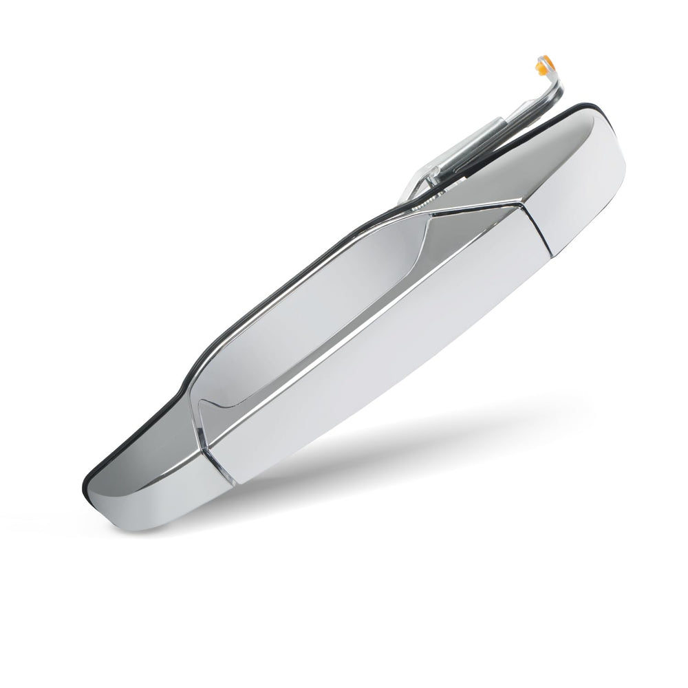 BELKEBIR exterior chrome door handle, rear-left driver-side for easy replacement and factory-style fit.