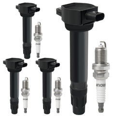BELKEBIR ignition coil pack set for Jeep Compass boosts ignition stability and throttle response.