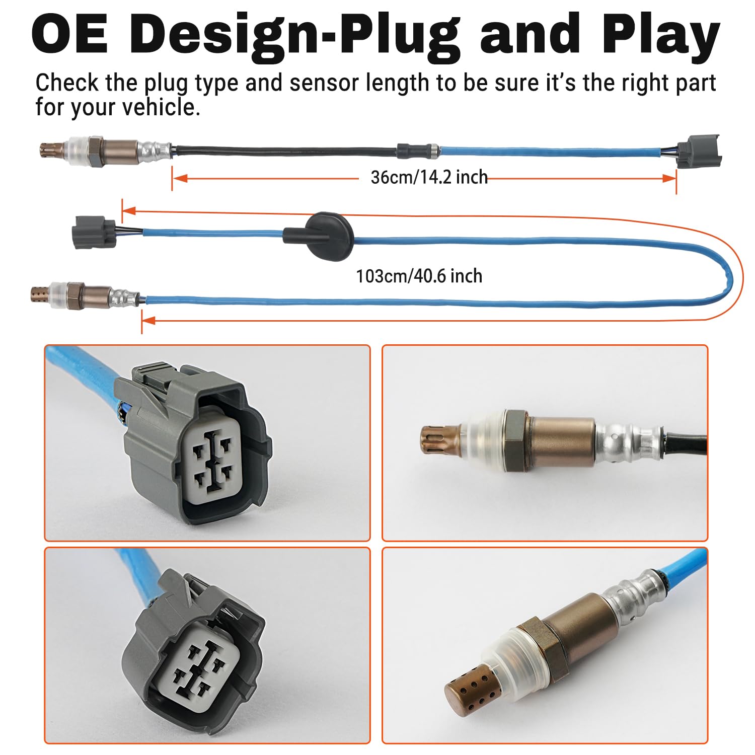 BELKEBIR O2 sensor compatibility across 2003–2007 Accord models ensures reliable replacement.