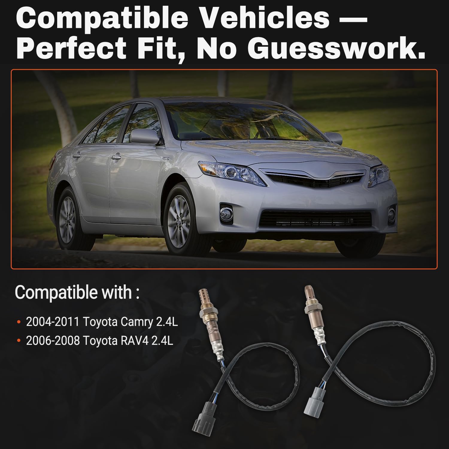 BELKEBIR downstream O2 sensor for RAV4 2.4L supports clean engine readings.