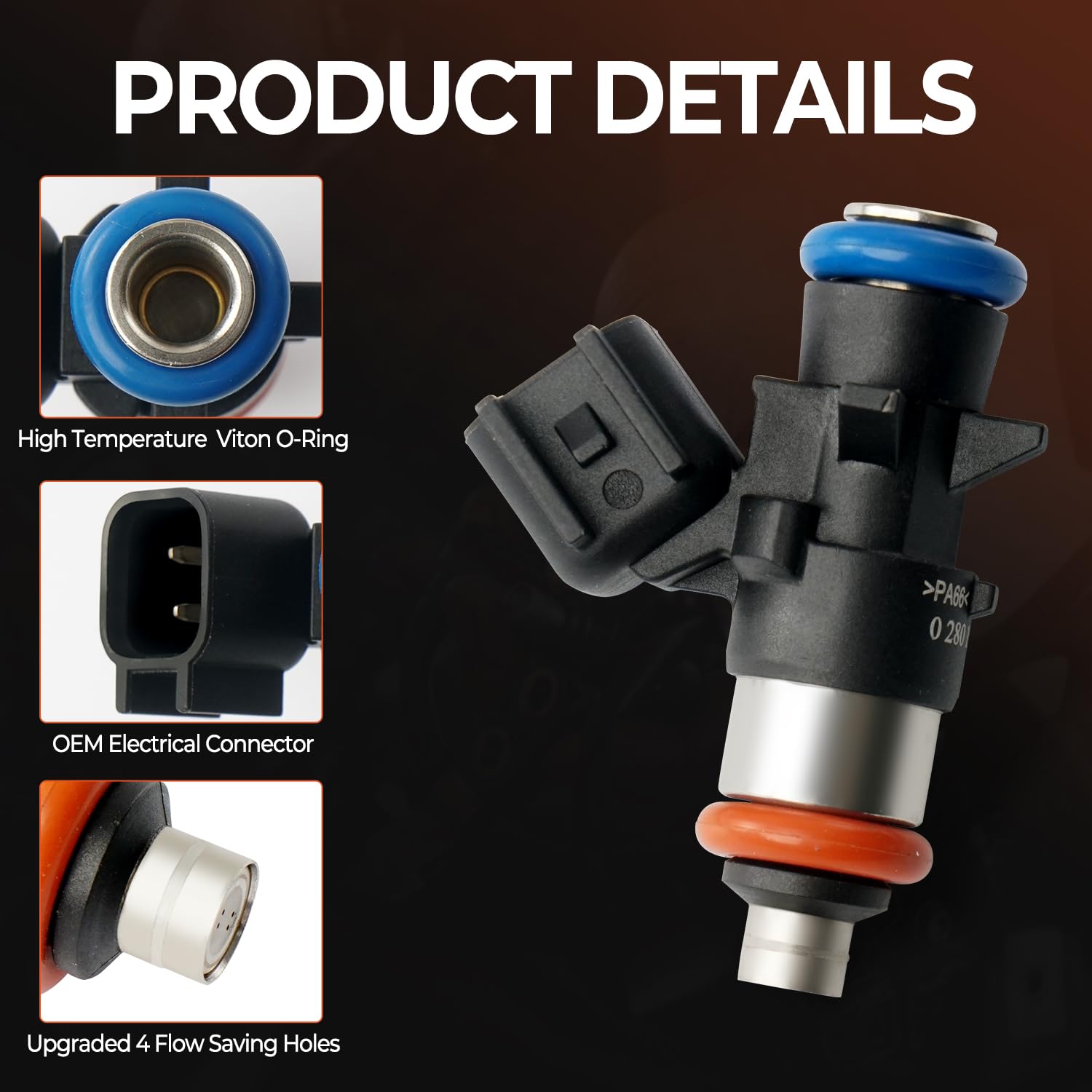 BELKEBIR injector set designed for optimized fuel atomization and efficiency.