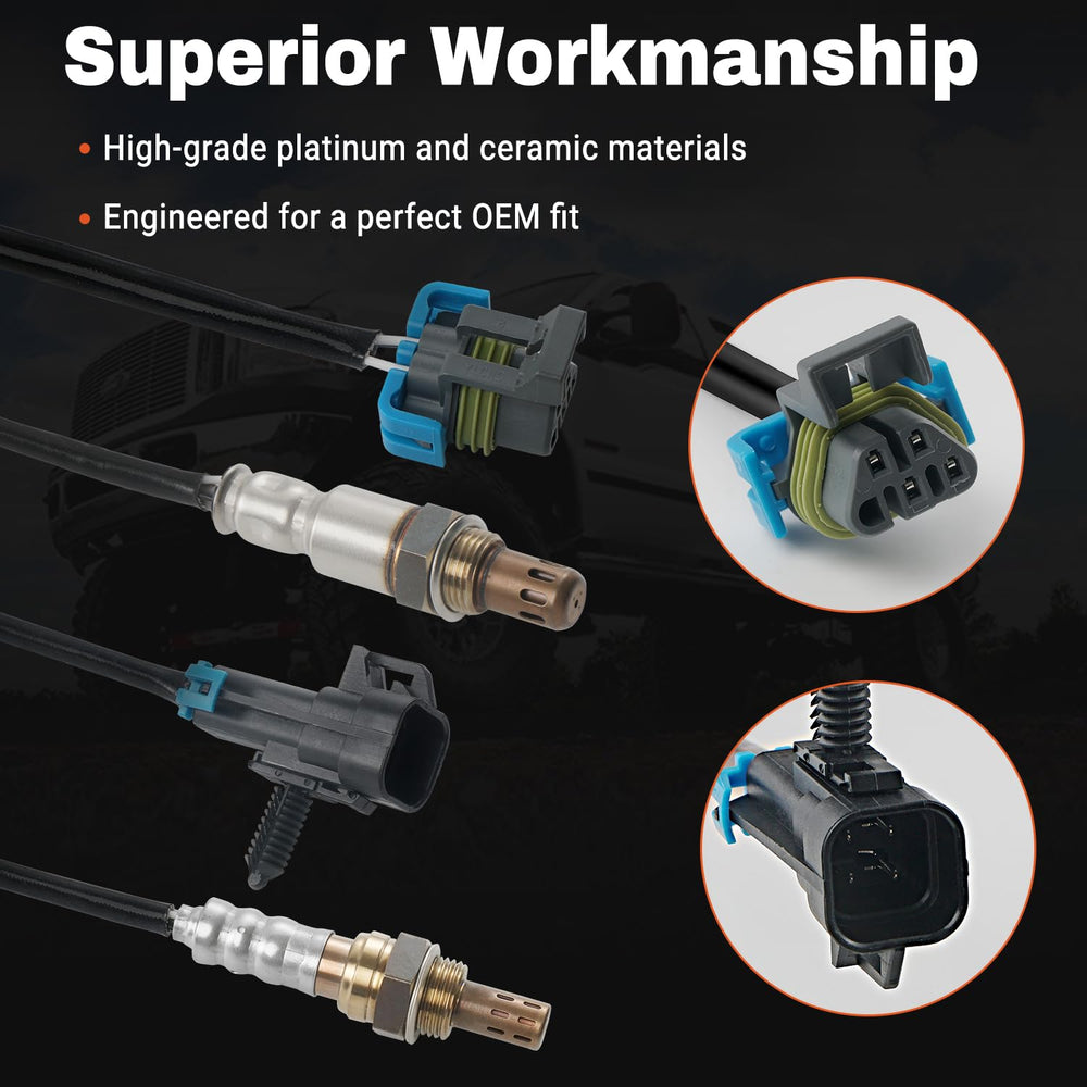 BELKEBIR oxygen sensor compatibility guide for Chevy, GMC, Pontiac, Saturn models to confirm fit