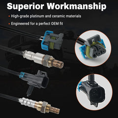 BELKEBIR oxygen sensor compatibility guide for Chevy, GMC, Pontiac, Saturn models to confirm fit