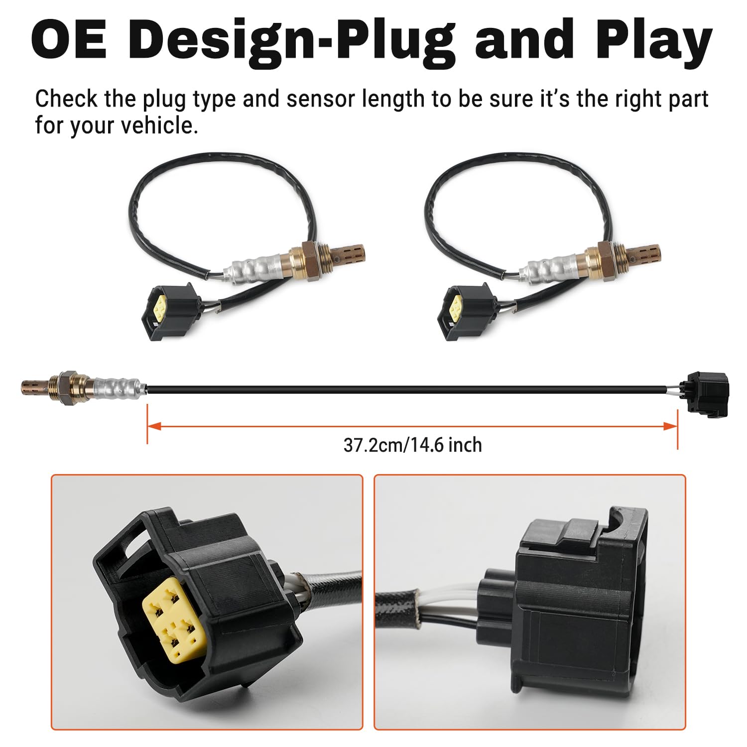 BELKEBIR downstream oxygen sensor 250-24253 improves reliability