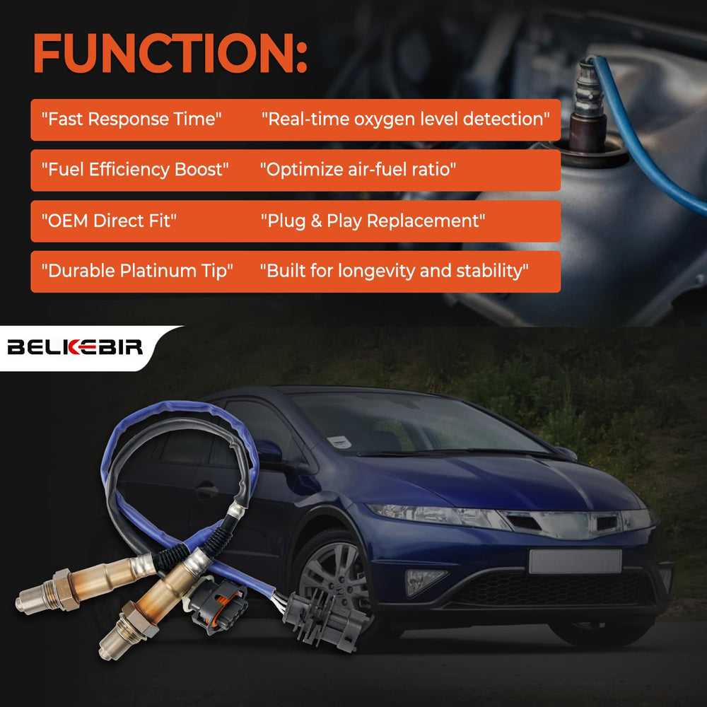 BELKEBIR faster response oxygen sensor delivers real time engine feedback