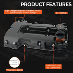 BELKEBIR valve cover bolts included for a secure installation.